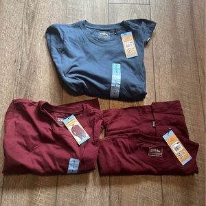 BUY 1 get 2 FREE !! 3 pack Eddie Bauer Long sleeves  LARGE
